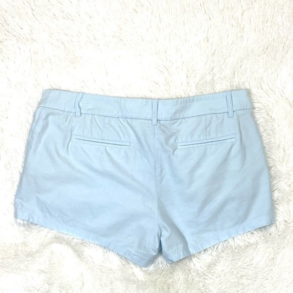 J.Crew Factory Womens Classic Pale Chambray Chino Shorts - Picture 3 of 6
